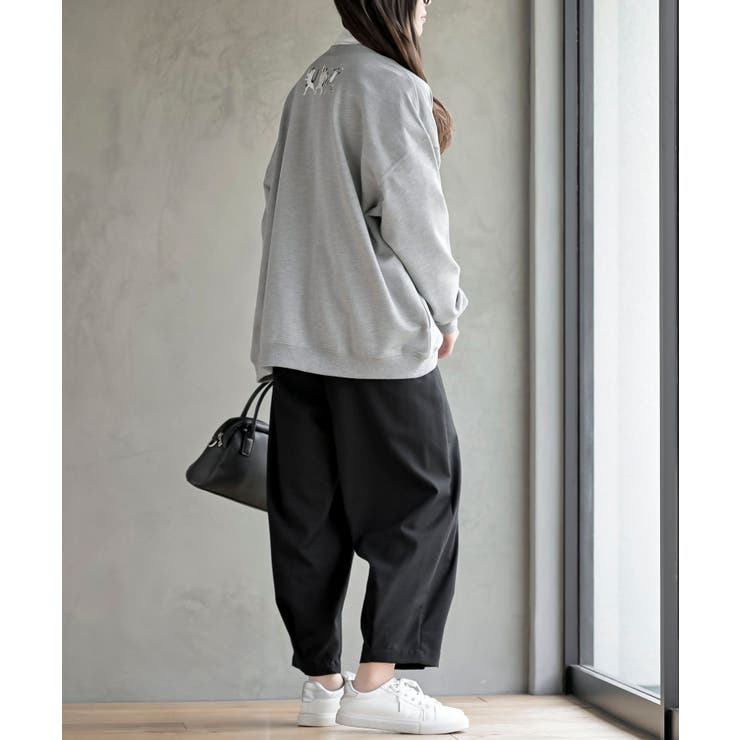 ブラブラキャットミニ裏毛Ｖネックカーディガン | rps | 詳細画像13 