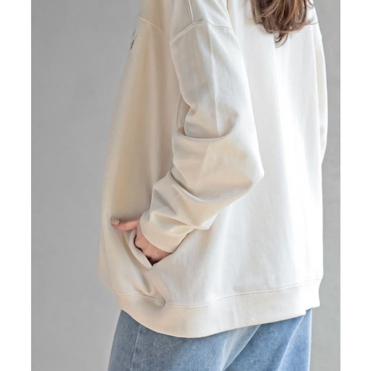 ブラブラキャットミニ裏毛Ｖネックカーディガン | rps | 詳細画像9 