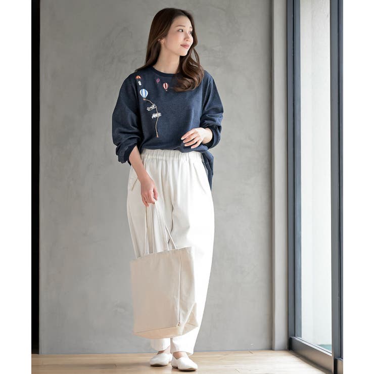 気球キャット刺繍ミニ裏毛プルオーバー | rps | 詳細画像18 