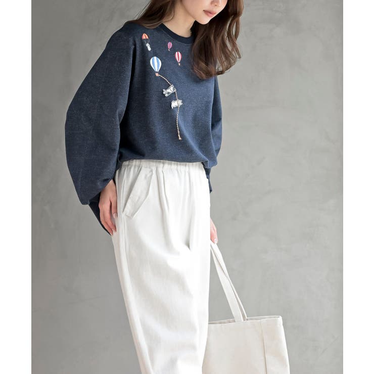 気球キャット刺繍ミニ裏毛プルオーバー | rps | 詳細画像19 