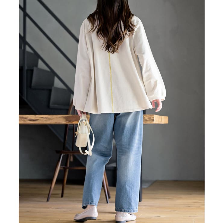 気球キャット刺繍ミニ裏毛プルオーバー | rps | 詳細画像4 