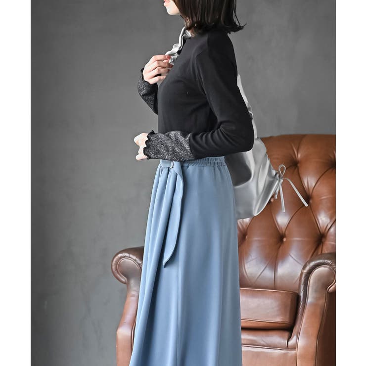 配色メロープチハイネックカットソー | rps | 詳細画像10 