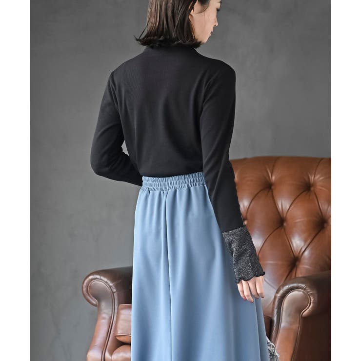 配色メロープチハイネックカットソー | rps | 詳細画像11 