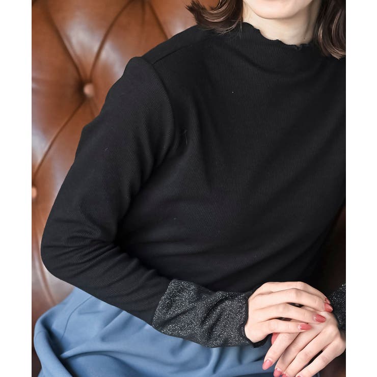 配色メロープチハイネックカットソー | rps | 詳細画像13 