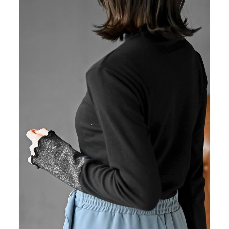 配色メロープチハイネックカットソー | rps | 詳細画像14 