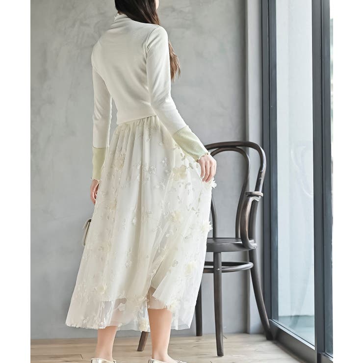 配色メロープチハイネックカットソー | rps | 詳細画像4 