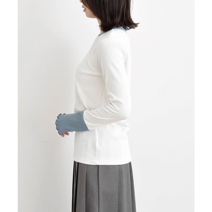 配色クルーネックカットソー | rps | 詳細画像29 