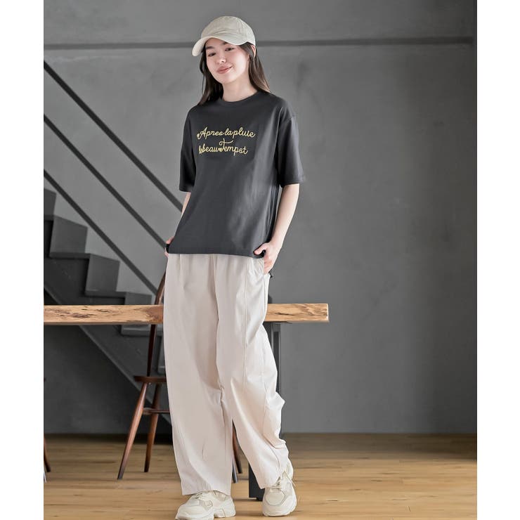 ハブラシ刺繍６分袖Ｔ | rps | 詳細画像10 