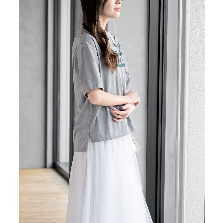 ハブラシ刺繍６分袖Ｔ | rps | 詳細画像21 