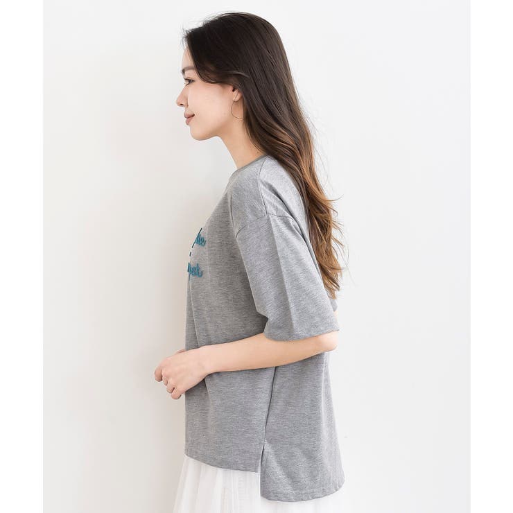 ハブラシ刺繍６分袖Ｔ | rps | 詳細画像27 