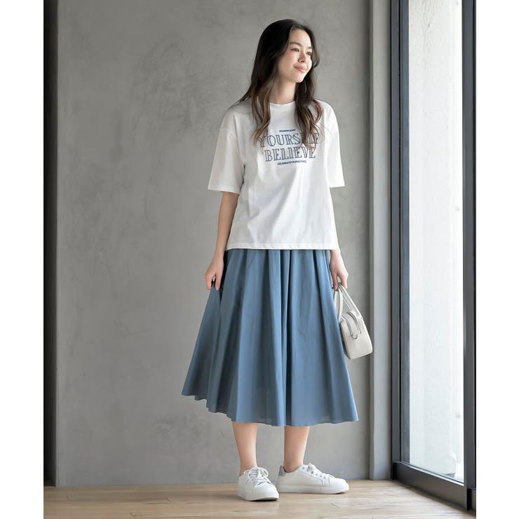 立体チェーン刺繍６分袖Ｔ | rps | 詳細画像2 