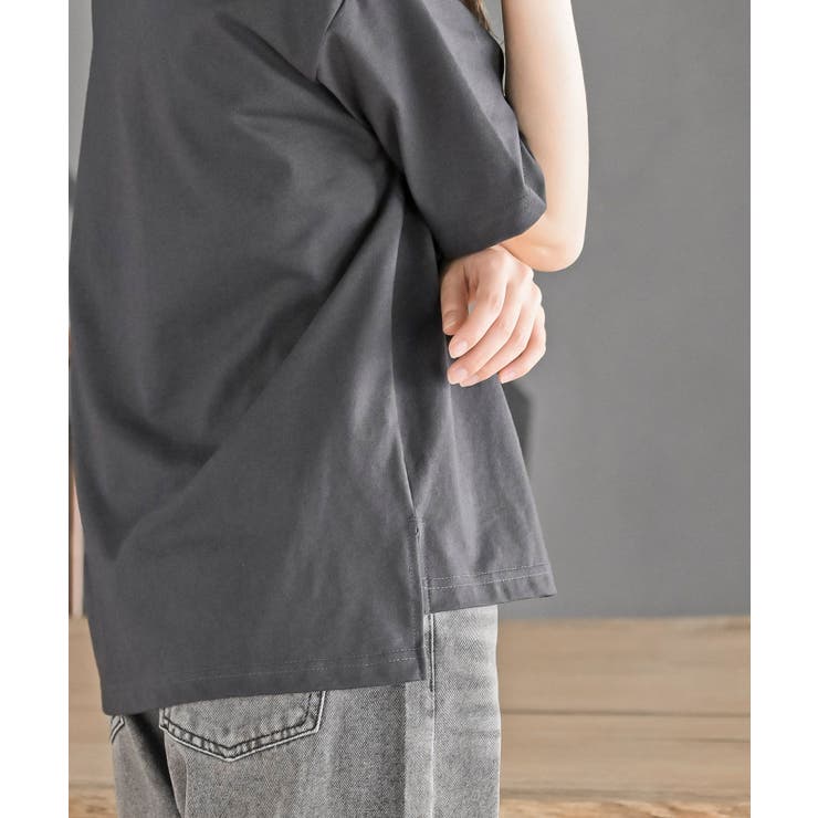 立体チェーン刺繍６分袖Ｔ | rps | 詳細画像25 