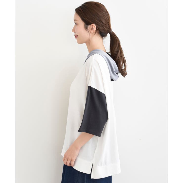 キャット刺繍３配色パーカーＴシャツ | rps | 詳細画像27 