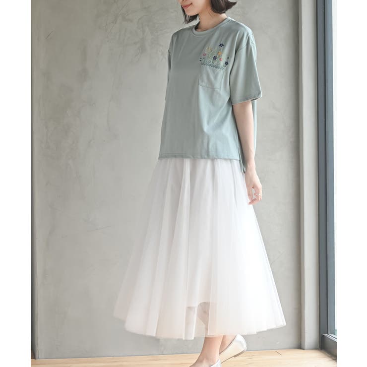 フラワーポット刺繍Ｔ | rps | 詳細画像23 