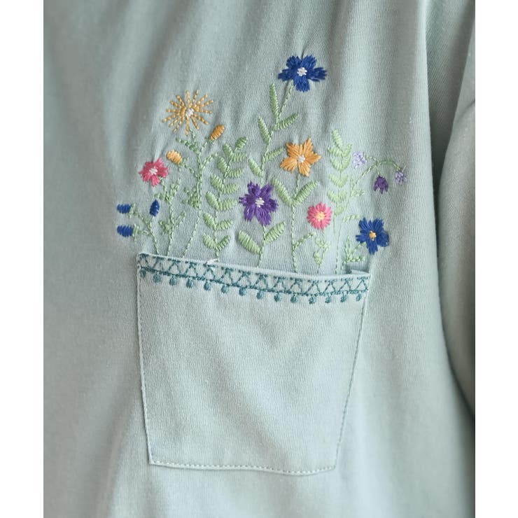 フラワーポット刺繍Ｔ | rps | 詳細画像28 