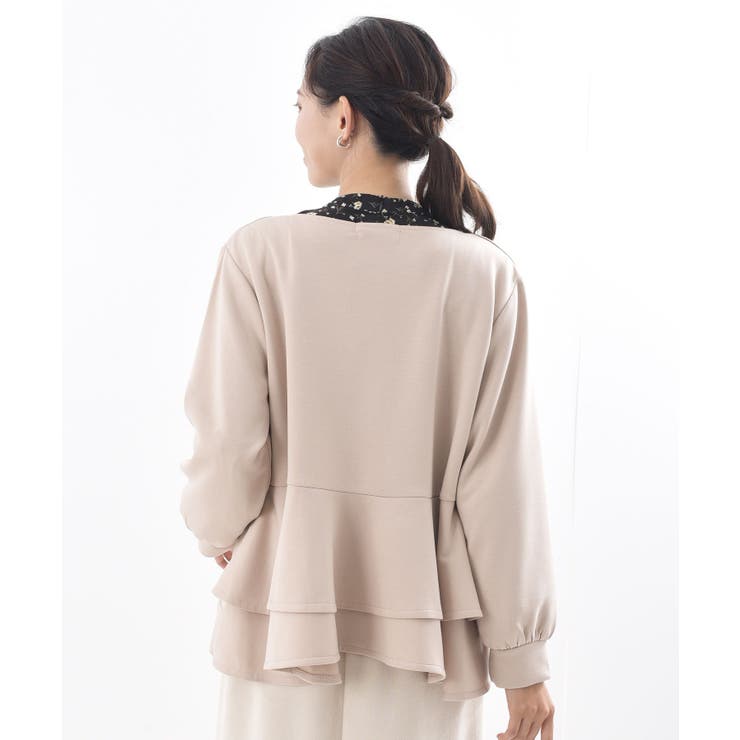 BACKフリルジップブルゾン[品番：RPSW0000666]｜rps（アール