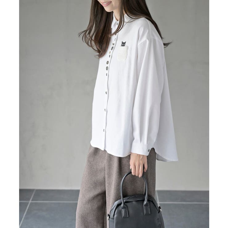 多釦キャットシャツ | rps | 詳細画像21 