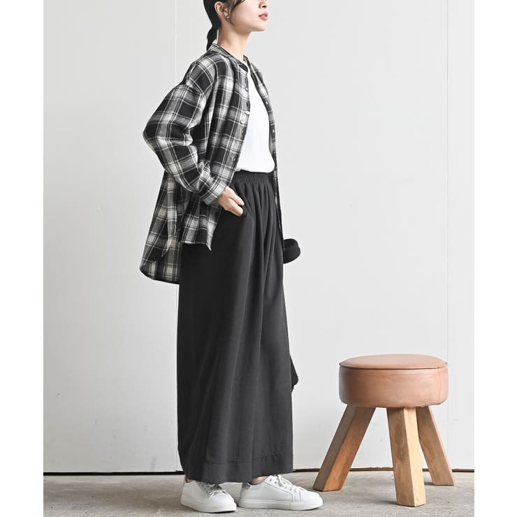 カワウソ多釦バンドカラーワイドシャツ | rps | 詳細画像15 