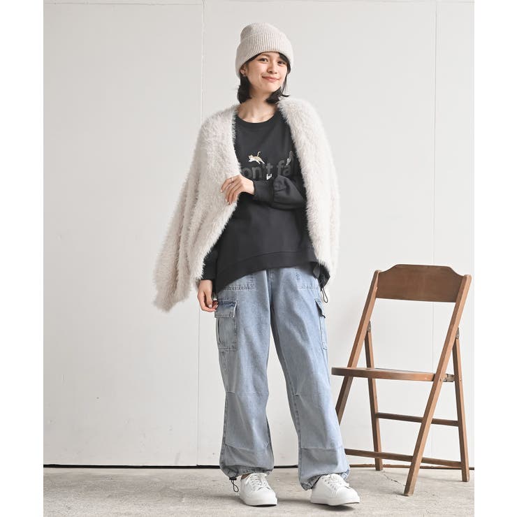 Ｄｏｎ’ｔ ｆａｌｌキャット裏毛プルオーバー | rps | 詳細画像19 