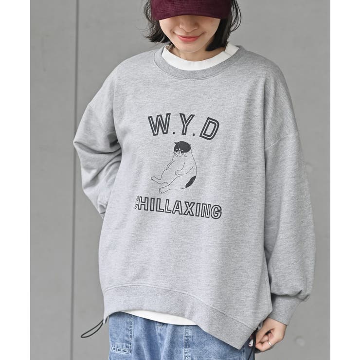 杢グレー | ＷＹＤキャット裏毛プルオーバー | rps