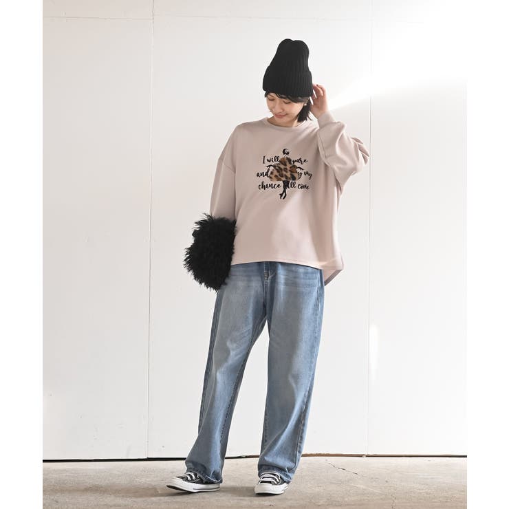 ヒョウ柄コートＧｉｒｌプルオーバー | rps | 詳細画像2 