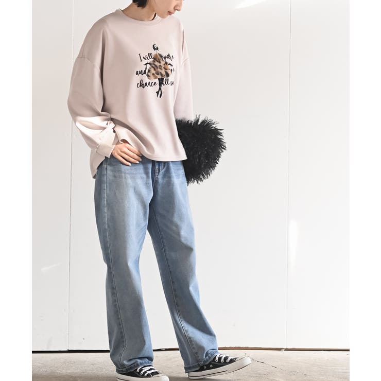 ヒョウ柄コートＧｉｒｌプルオーバー | rps | 詳細画像5 