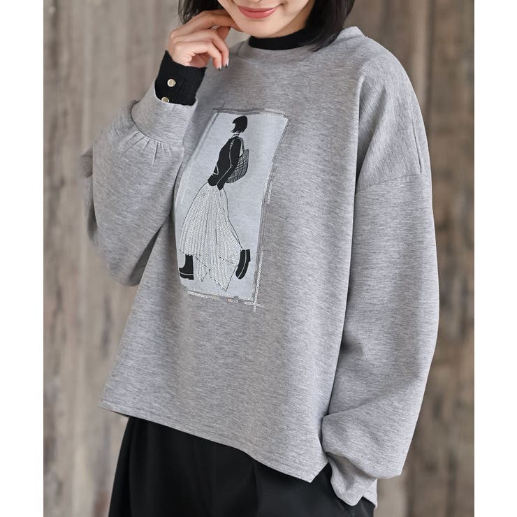 スパンコールＧｉｒｌプルオーバー | rps | 詳細画像1 