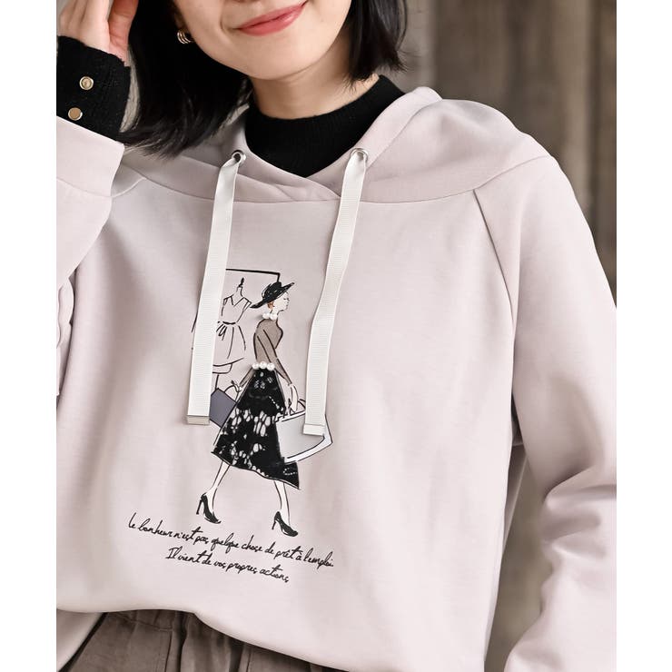 レーススカートＧｉｒｌフードレスパーカー | rps | 詳細画像23 