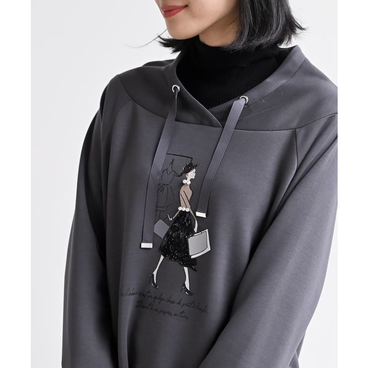 レーススカートＧｉｒｌフードレスパーカー | rps | 詳細画像6 