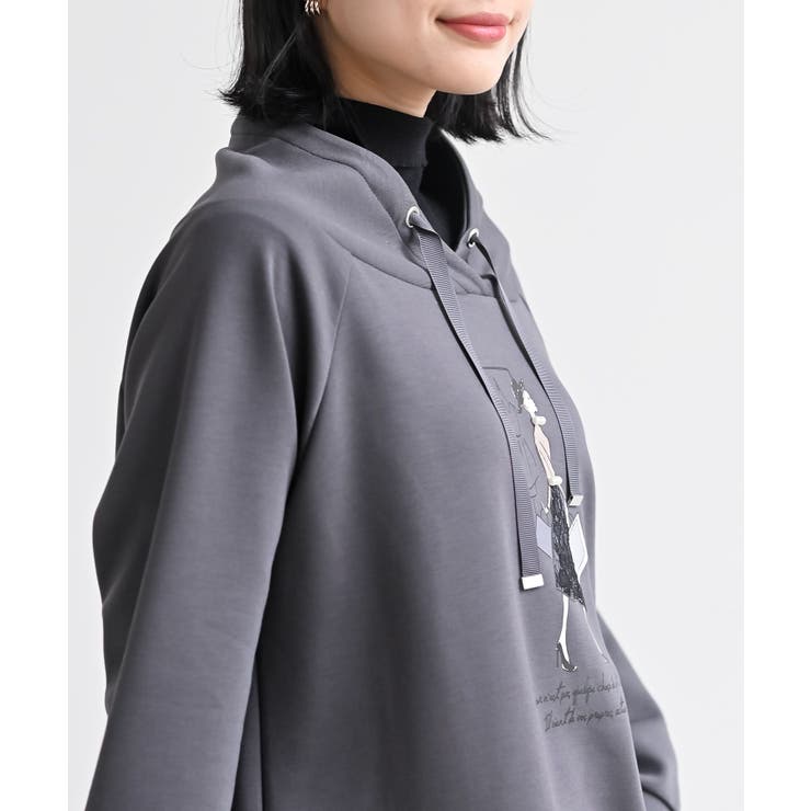 レーススカートＧｉｒｌフードレスパーカー | rps | 詳細画像7 