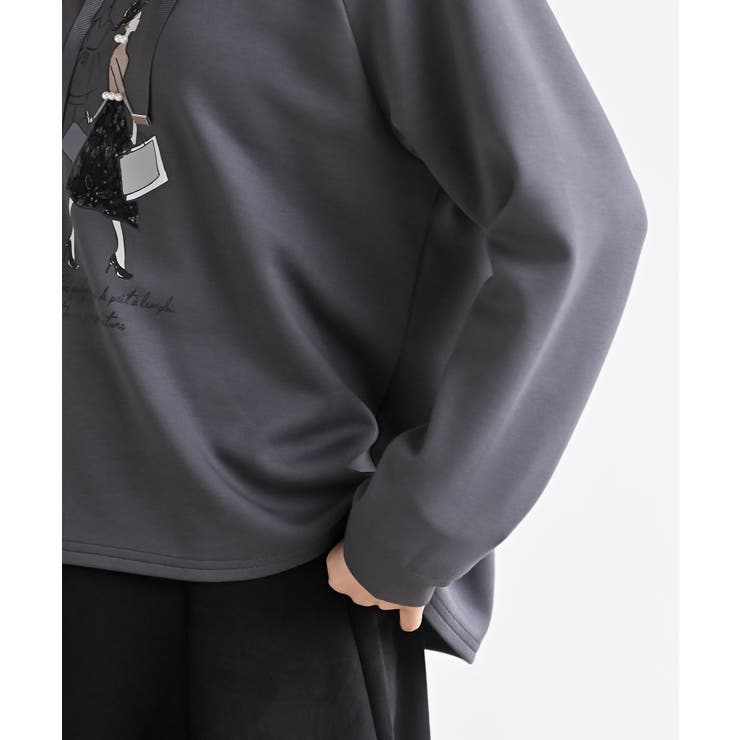 レーススカートＧｉｒｌフードレスパーカー | rps | 詳細画像9 