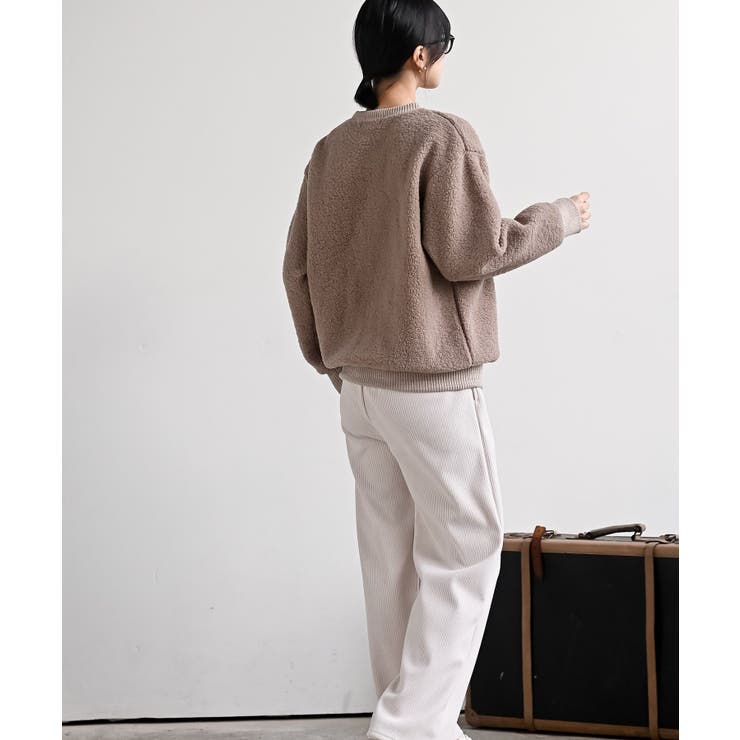 配色ポケットボアプルオーバー | rps | 詳細画像22 