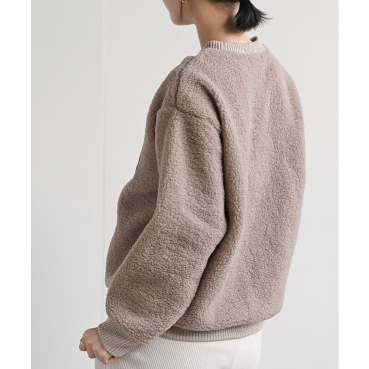 配色ポケットボアプルオーバー | rps | 詳細画像26 