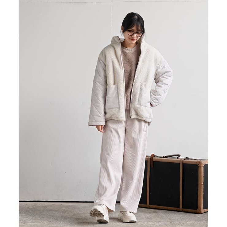 配色ポケットボアプルオーバー | rps | 詳細画像28 