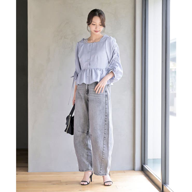 RANCLIC タンクトップ BLACK BY MOUSSY | front zip tanktop (タンクトップ ) |SHEL