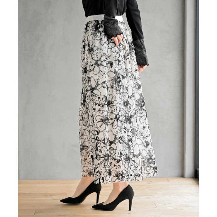 フロッキーチュールスカート | rps | 詳細画像7 