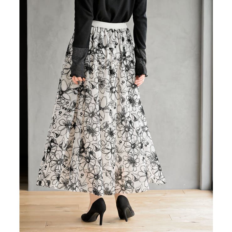 フロッキーチュールスカート | rps | 詳細画像8 