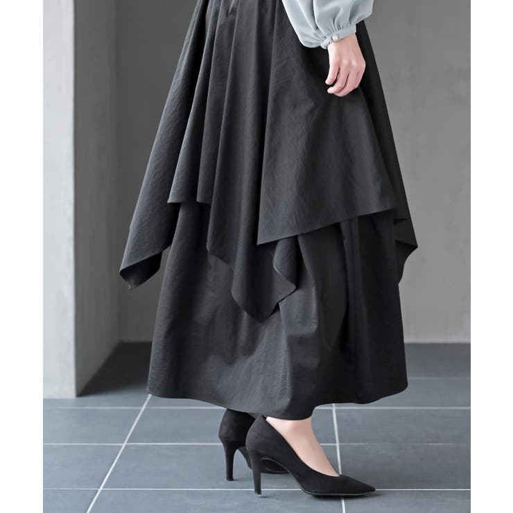 レイヤードイレヘムスカート | rps | 詳細画像17 