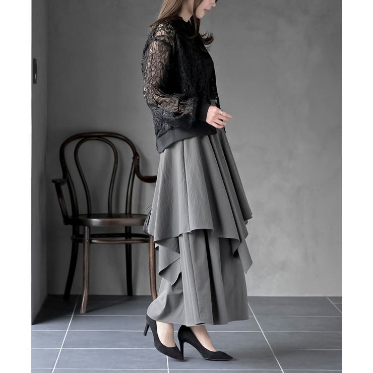 レイヤードイレヘムスカート | rps | 詳細画像5 