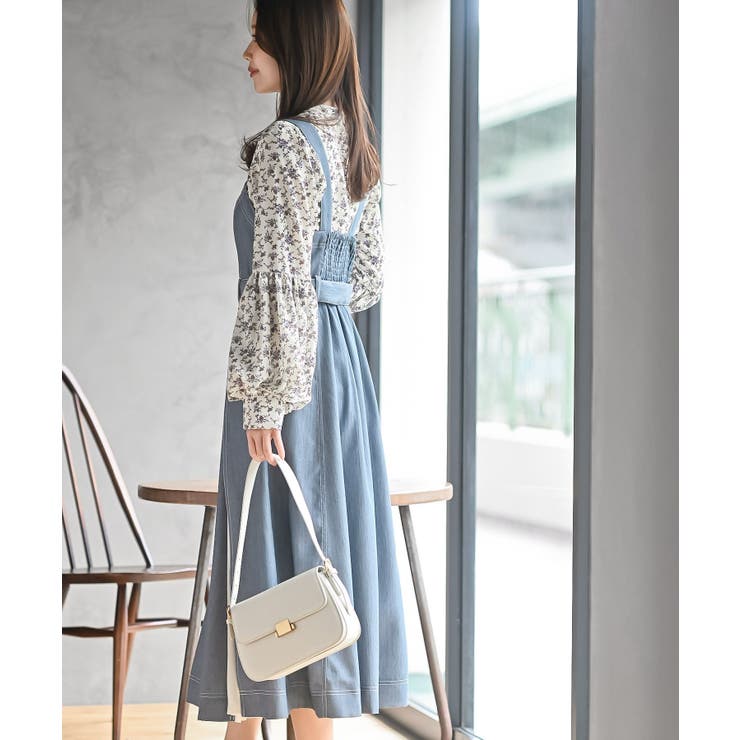 シフォンプリーツ切替ジャンスカ | rps | 詳細画像13 