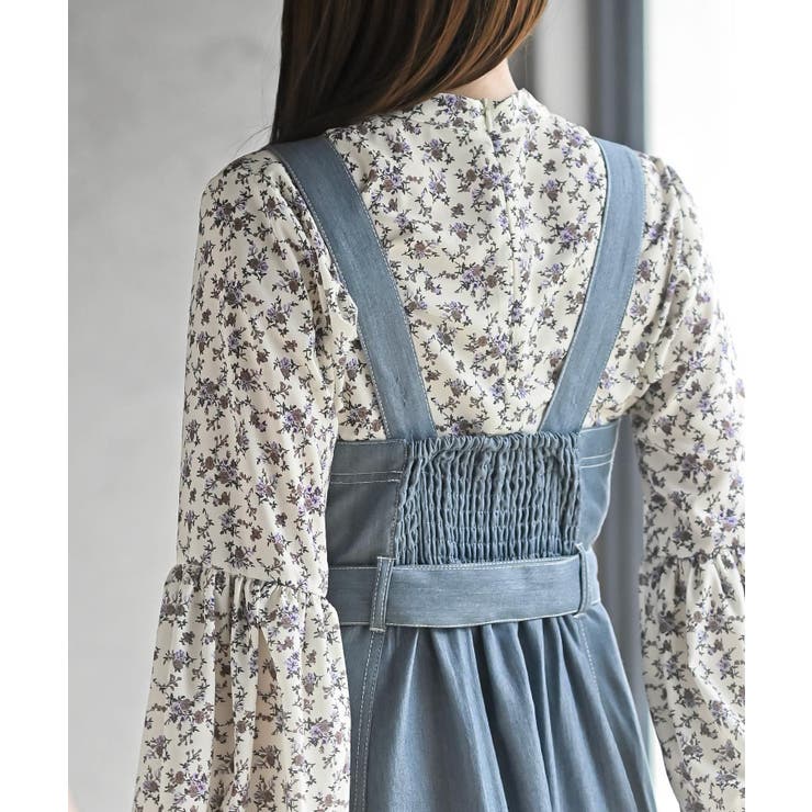 シフォンプリーツ切替ジャンスカ | rps | 詳細画像16 