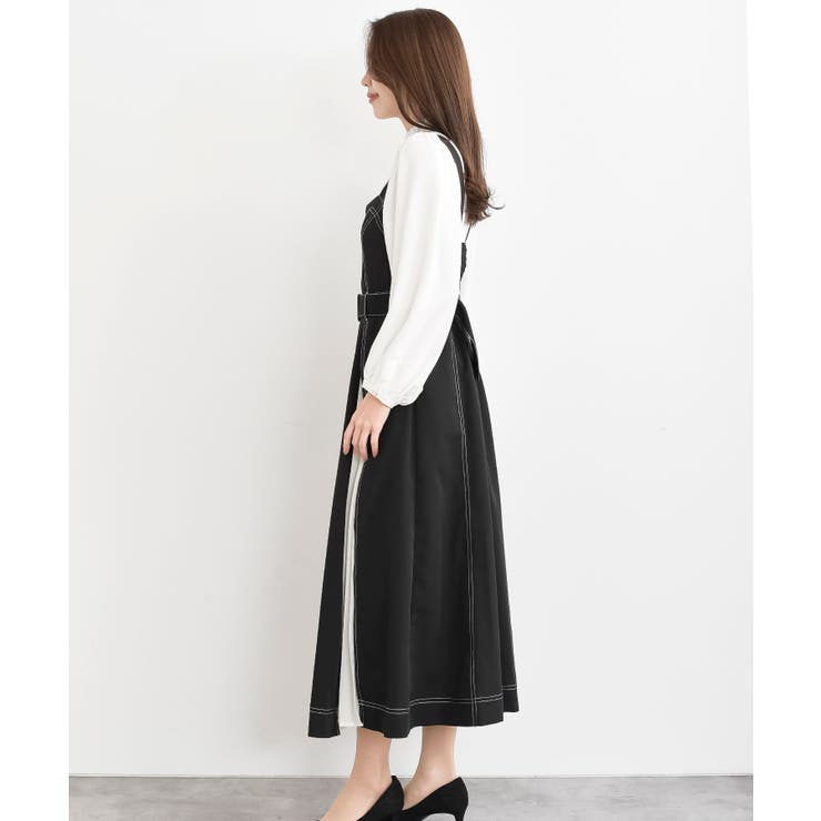 シフォンプリーツ切替ジャンスカ | rps | 詳細画像26 