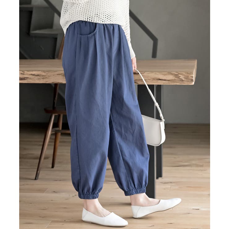 ネイビー | ポケットタックジョガーパンツ | rps