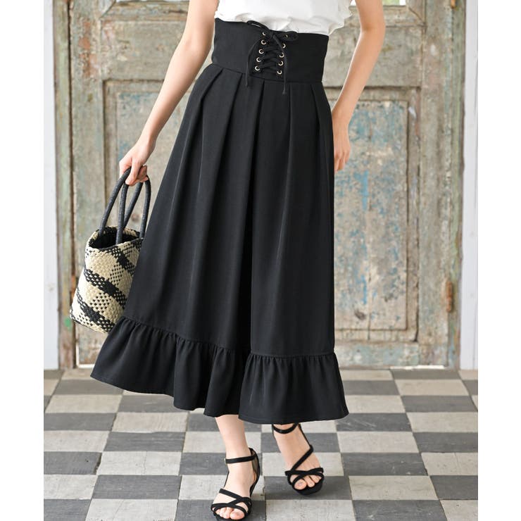 エスパン】黒レーススカート2522 エスパン】黒レーススカート2522 楽天