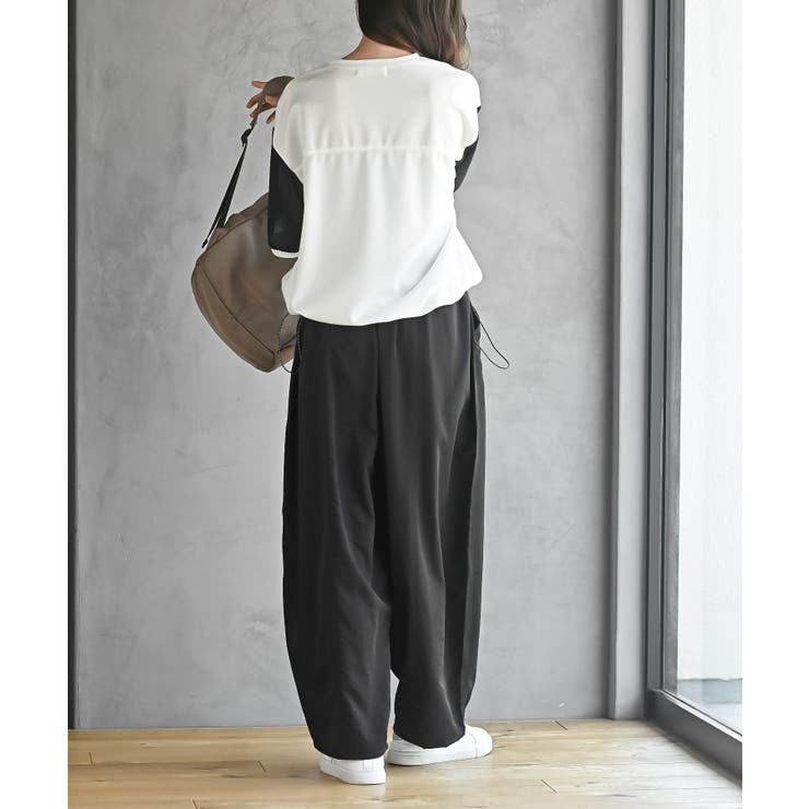 接触冷感コクーンパンツ | rps | 詳細画像4 