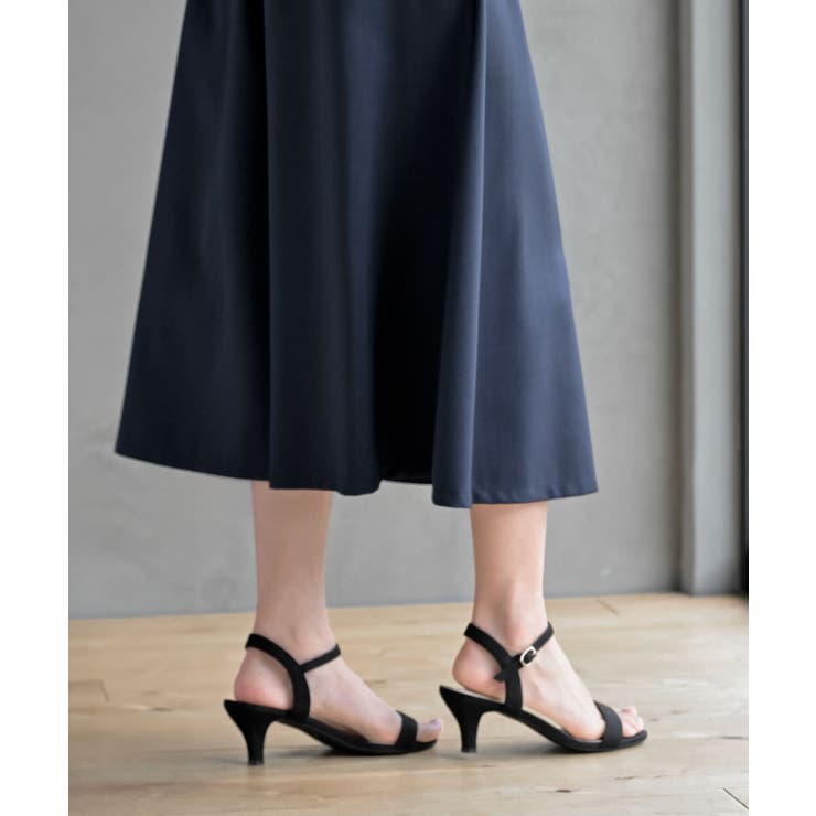 シフォン切替ラップスカート | rps | 詳細画像17 