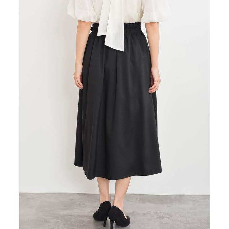 シフォン切替ラップスカート | rps | 詳細画像19 