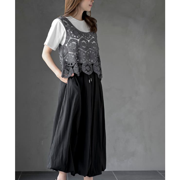 タックボリュームバルーンスカート | rps | 詳細画像5 