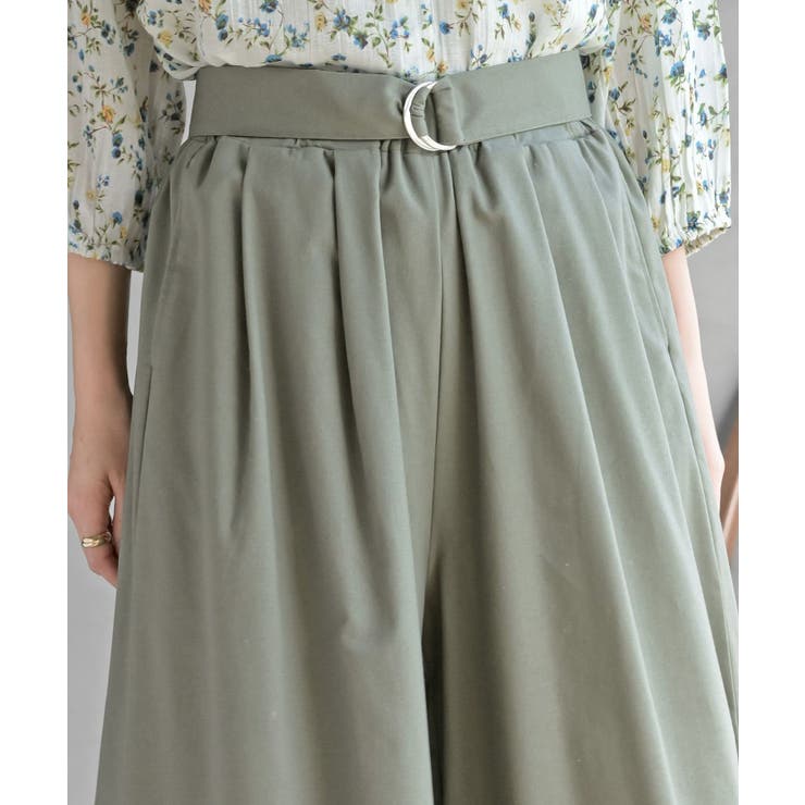 麻混タックワイドパンツ | rps | 詳細画像14 