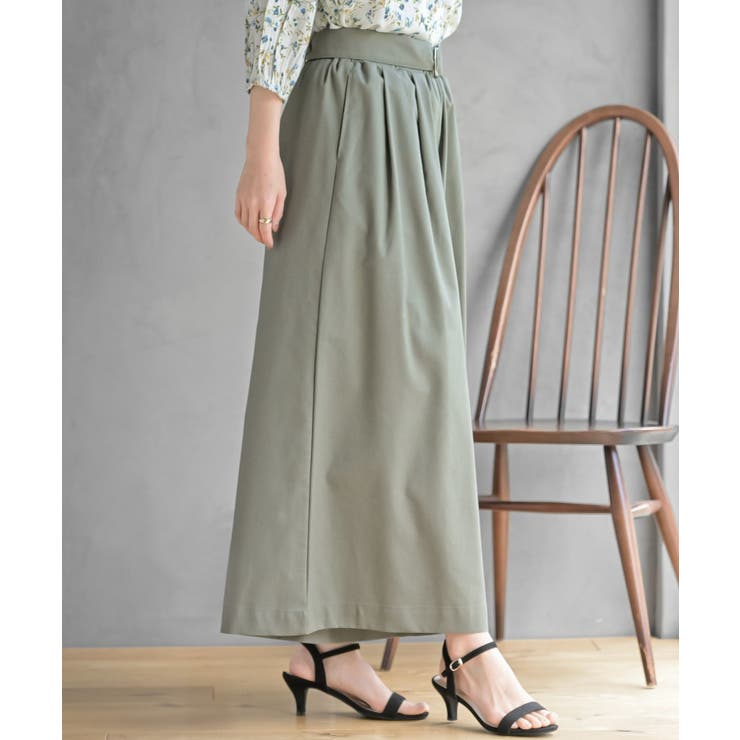 麻混タックワイドパンツ | rps | 詳細画像17 